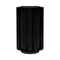 Billede af Louise Roe Funki Vase Rounded H: 34 cm - Black