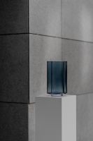 Billede af Louise Roe Funki Vase Asymmetric H: 34 cm - Smoke