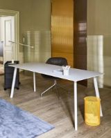 Billede af HAY New Order Trolley/B3 Drawer And Tray Top incl. Lock 34x68 cm - Charcoal 