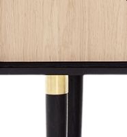 Billede af Andersen Furniture Unique Highboard 131x43x133 cm - Sort/Eg   