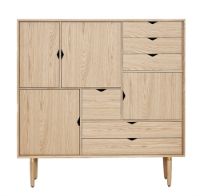 Billede af Andersen Furniture Unique Highboard 131x43x133 cm - Eg