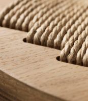 Billede af FDB Møbler J165B Jørgen Bækmark Barstol Rund  H: 75 cm - Natur Flet/Eg