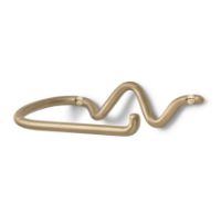 Billede af Ferm Living Curvature Toilet Paper Holder 15x4,6 cm - Brass 