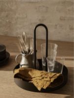 Billede af Ferm Living Grib Tray Ø: 28 cm - Black 