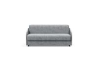 Billede af Innovation Living Eivor 140 Sovesofa m. Spring Madras - Sort Eg/Twist Granite