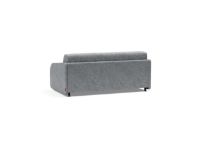 Billede af Innovation Living Eivor 140 Sovesofa m. Spring Madras - Sort Eg/Twist Granite