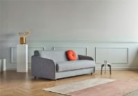 Billede af Innovation Living Eivor 140 Sovesofa m. Spring Madras - Sort Eg/Twist Granite