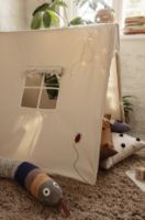 Billede af Ferm Living Tent With Ladybird Embroidery H: 100 cm - Natural

