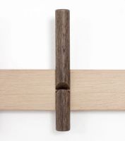 Billede af We Do Wood Reces Knagerække B: 78 cm - Transperant Lak/Mørk Bejdse