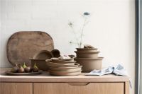 Billede af FDB Møbler V19 Grethe Meyer Ildpot Mellem Keramik skål Ø: 13 cm - Brun