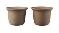 Billede af FDB Møbler V35 Grethe Meyer Ildpot 2 stk. keramik Espressokopper H: 6,5 cm - Brun
