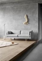 Billede af Erik Jørgensen EJ220 2052 2 Pers. Sofa 86 L: 185 cm - Bardal 110/Eg