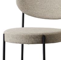 Billede af Verpan Series 430 Chair SH: 47 cm - Hallingdal 227/Black 4 FOR 3 KAMPAGNETILBUD