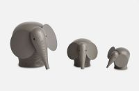 Billede af Woud Nunu Elephant Medium H: 16 cm - Taupe