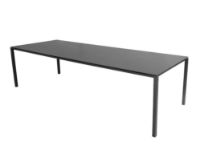 Billede af Cane-line Outdoor Pure Bord 280x100 cm - Lava Grey/Nero Black Ceramic