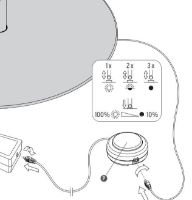 Billede af FLOS Coordinates Floor Lamp H: 200 cm - Anodized Champagne