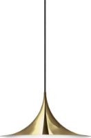 Billede af GUBI Semi Pendant Ø: 30 cm - Polished Brass