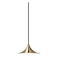 Billede af GUBI Semi Pendant Ø: 30 cm - Polished Brass