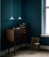 Billede af GUBI Semi Pendant Ø: 30 cm - White Semi Matt