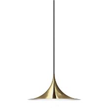 Billede af GUBI Semi Pendant Ø: 47 cm - Polished Brass