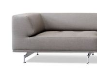 Billede af Fredericia Furniture 450 Delphi Sofa m. Chaiselong L: 325 cm - Steelcut Trio 2/Aluminium 