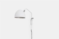 Billede af Klassik Studio Studio 1 Væglampe H: 40 cm - Mat Hvid/Nickel OUTLET