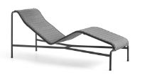 Billede af HAY Palissade Chaise Lounge Quilted Cushion 49,5x195 cm - Antracit