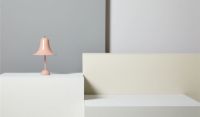 Billede af Verpan Pantop Ø23 Bordlampe H: 38cm - Dusty Rose/Pink Sand