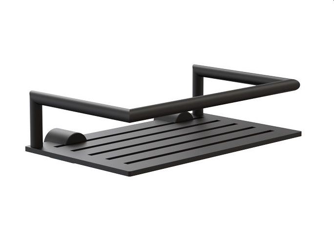 Billede af FROST NOVA2 Sæbehylde 1 20x12cm - Mat Sort