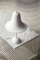 Billede af Verpan Pantop Ø23 Bordlampe H: 38cm - Matt White