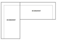 Billede af Juul 101 Hjørnesofa inkl. Rygpuder 297x197x65 cm - Prune 0026/Sortlakeret Træ