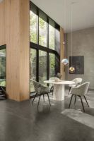 Billede af GUBI Epic Dining Table Ø: 130 cm - White Travertine