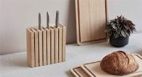 Billede af Andersen Furniture Knife Block H: 24 cm - Egetræ 