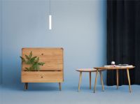 Billede af VIA Copenhagen The Box Three Drawer H: 83 cm - Oiled Oak