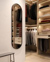 Billede af FROST UNU Spejl 4193 140x40cm - Mat Sort