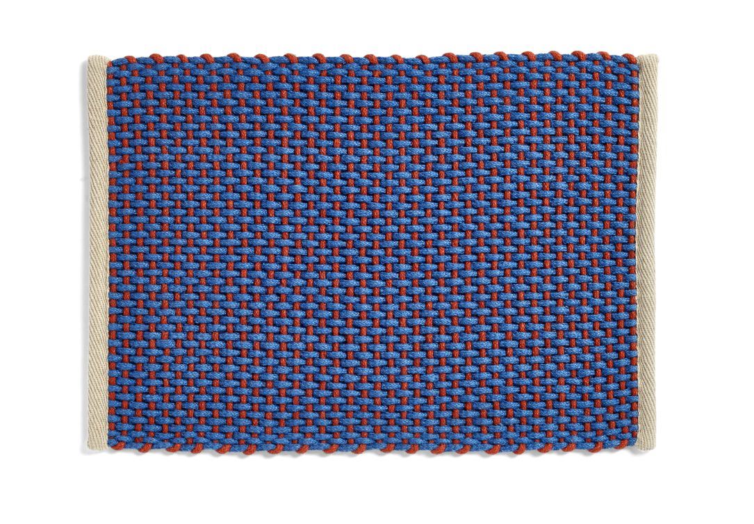 Billede af HAY Door Mat 50x70 cm - Blue