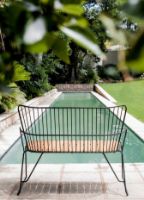 Billede af HOUE Paon Bench SH: 46 cm - Black