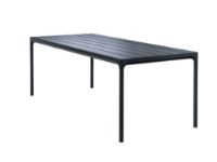 Billede af HOUE Four Dining Table 90x210 cm - Black Alu / Black 