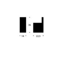 Billede af FROST QUADRA Krog 8 Sæt m. 2 stk - Mat Hvid 