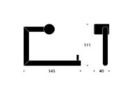 Billede af FROST NOVA2 Toiletrulleholder 1 11,5x14,5cm - Poleret