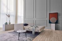 Billede af Innovation Living Cubed Sovesofa m. Armlæn L: 140 cm - Twist Granite/Mat Sort