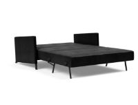 Billede af Innovation Living Cubed Sovesofa m. Armlæn L: 140 cm - Faunal Black/Mat Sort