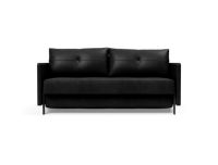 Billede af Innovation Living Cubed Sovesofa m. Armlæn L: 160 cm - Faunal Black/Mat Sort