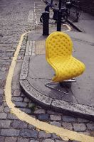 Billede af Verpan System 1-2-3 Dining Chair Standard SH: 47 cm - Camo Sierra Black / Aluminium 6 STK KAMPAGNE