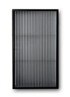 Billede af Ferm Living Haze Wall Cabinet 60x35cm - Reeded Glass/Black