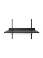 Billede af Ferm Living Sector Desk 87x45,1 cm - Black Ash/Brass