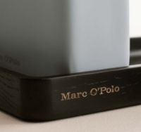 Billede af Marc O' Polo The Edge Bakke 10,5x9cm - Sort OUTLET