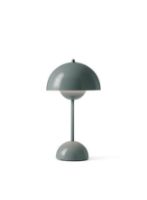 Billede af &Tradition Flowerpot VP9 Bordlampe H: 29,5 cm - Stone Blue 