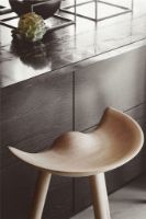 Billede af Audo Copenhagen ML42 Barstool SH: 77 cm - Eg/Stål