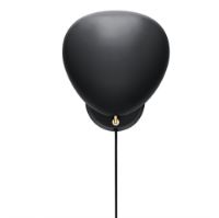 Billede af GUBI Cobra væglampe - Black Semi Matt
